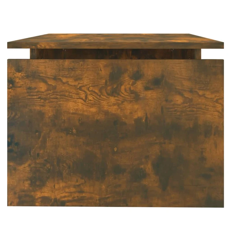 Table basse design moderne et contemporaine 68 x 50 x 38 cm bois d'ingénierie marron DEC038461