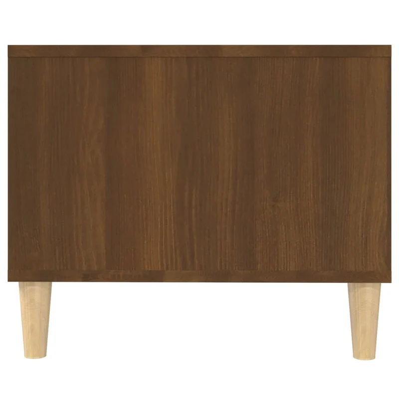 Table basse avec tiroir et 2 compartiments ouverts design moderne et contemporaine 102 x 50 x 40 cm bois d'ingénierie marron DEC038629