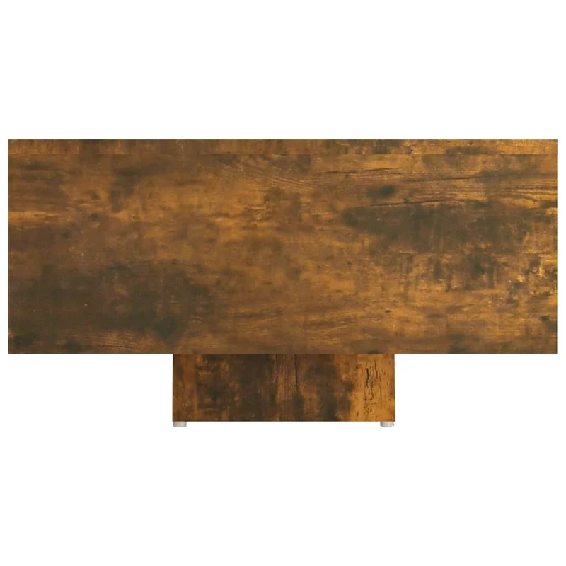 Table basse design moderne et contemporaine 85 x 55 x 31 cm bois d'ingénierie marron DEC038499