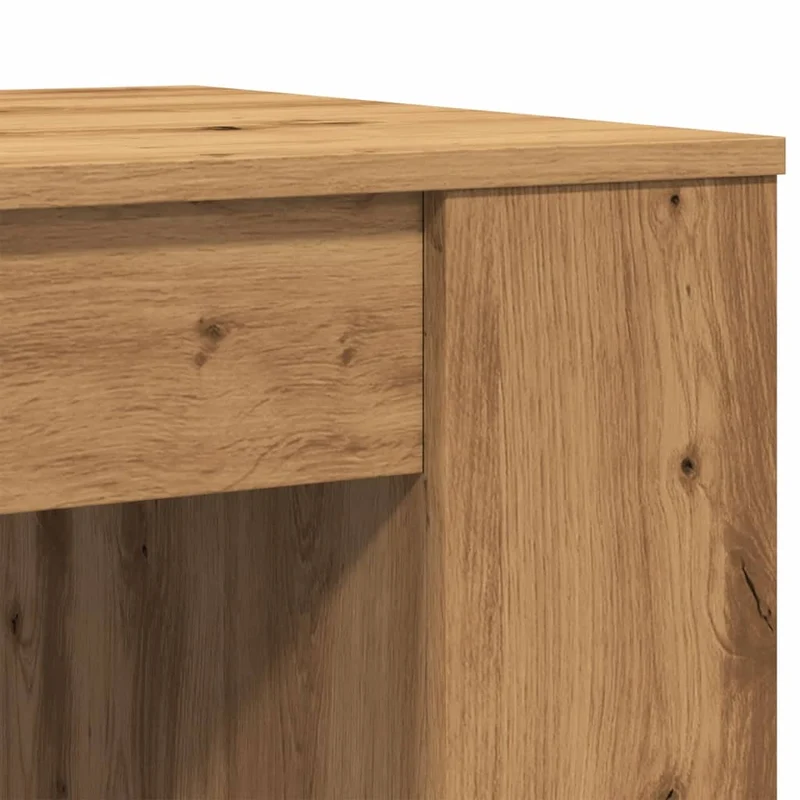 Table basse design moderne et contemporaine artisanal 102 x 55 x 42 cm bois d'ingénierie marron DEC038292