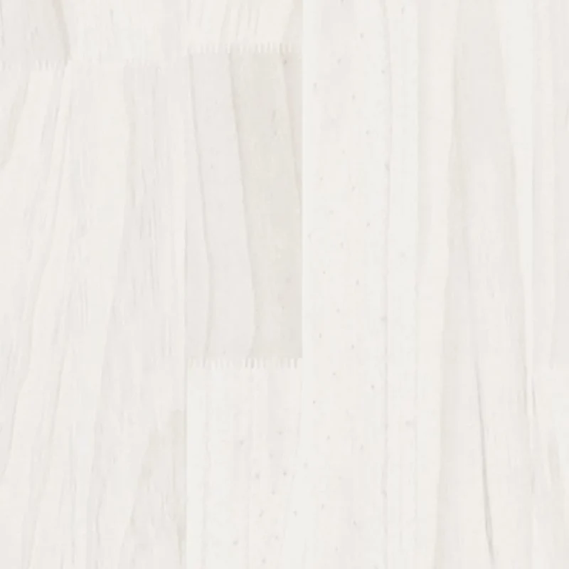Lot de 2 tables de chevet avec tiroir et compartiment ouvert 40 x 31 x 40 cm bois de pin blanc DEC034902