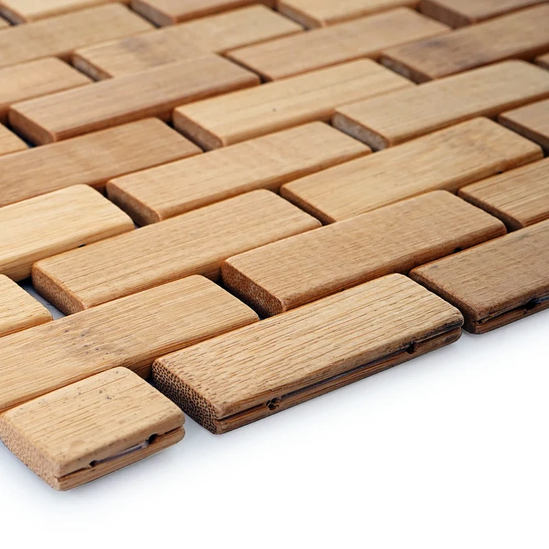 Accessoires de salle de bain porte-papier toilette tapis de bain en bamboo 04_0004759