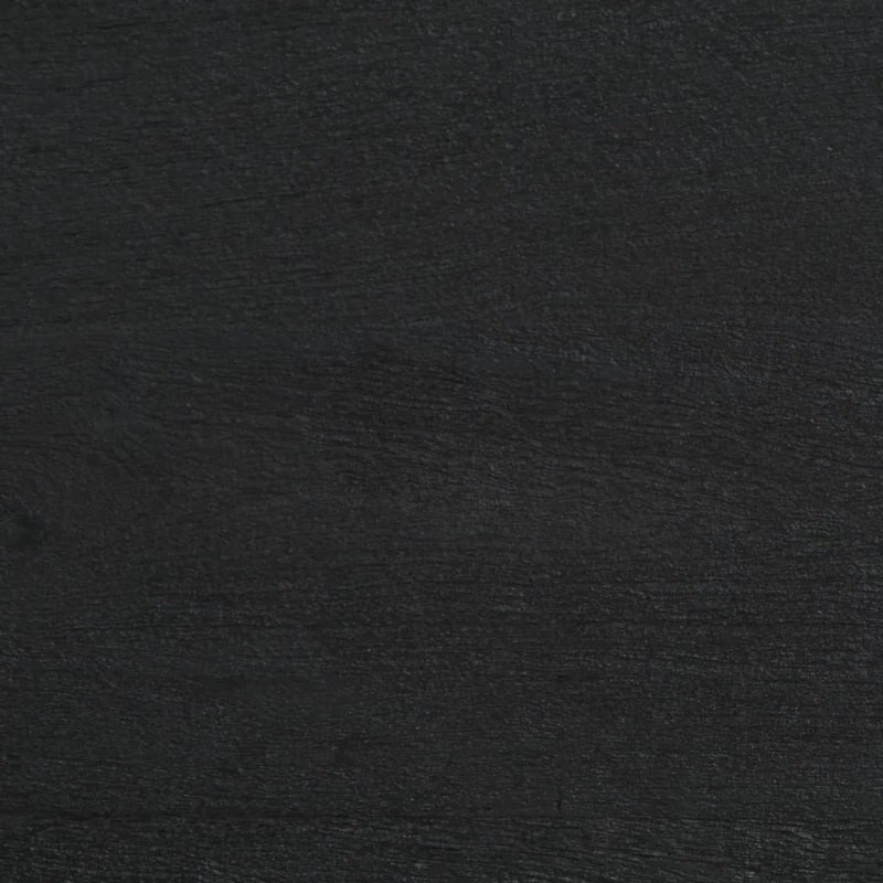 Table de chevet avec tiroir et compartiment avec porte 50 x 33 x 60 cm bois d'ingénierie noir DEC034498