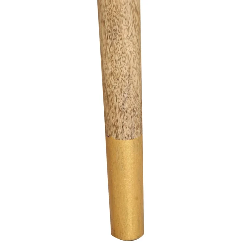 Table de chevet avec tiroir 43 x 30 x 58 cm bois de manguier massif DEC033016