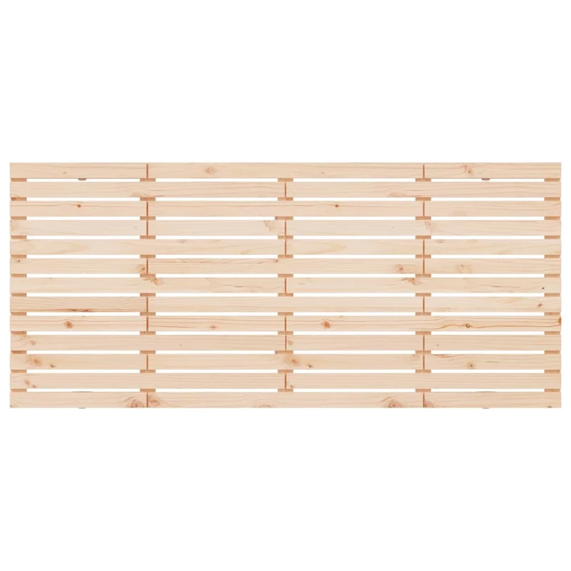 Tête de lit accessoire couchage chambre à coucher meuble murale style palette 166 x 3 x 91,5 cm bois massif de pin TDL0202762