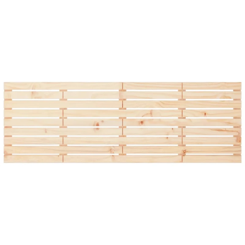 Tête de lit accessoire couchage chambre à coucher meuble murale style palette 206 x 3 x 63 cm bois massif de pin TDL0202753