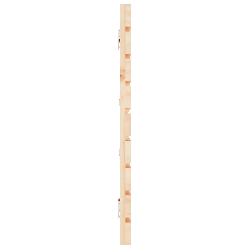 Tête de lit accessoire couchage chambre à coucher meuble murale 166 x 3 x 63 cm bois massif de pin TDL0202764