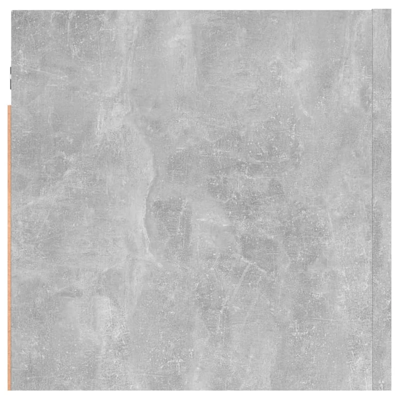 Table de chevet murale avec compartiment de rangement avec porte 30,5 x 30 x 30 cm bois d'ingénierie gris DEC033965