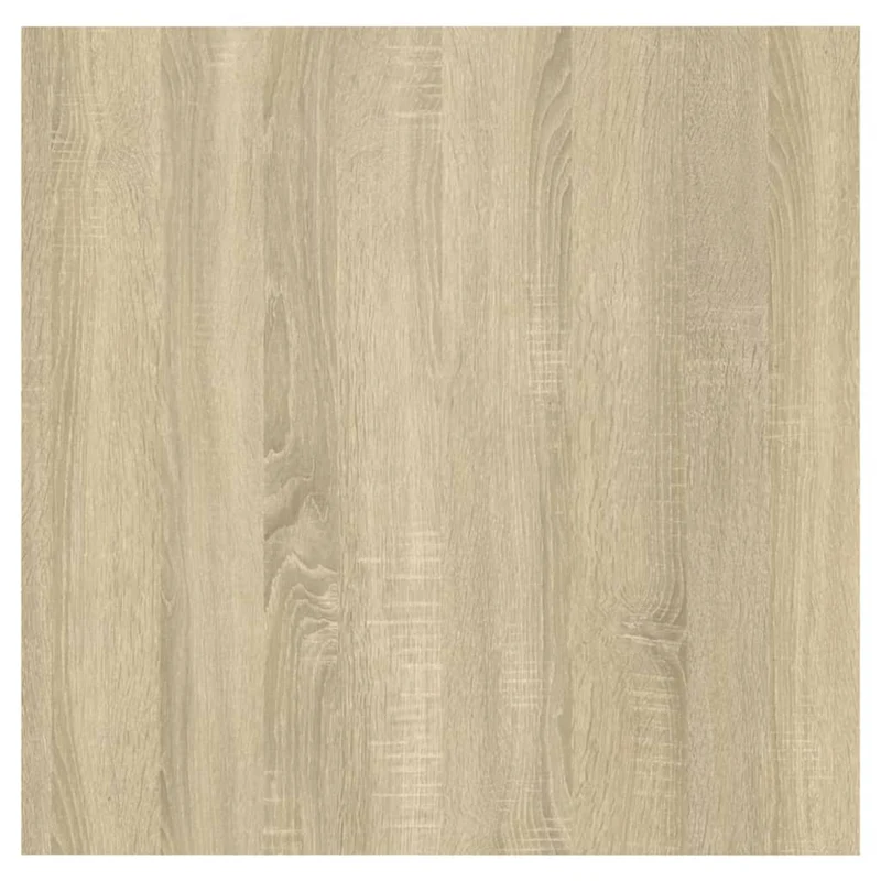Table de chevet murale avec compartiment avec porte 30,5 x 30 x 30 cm bois d'ingénierie couleur chêne DEC033798