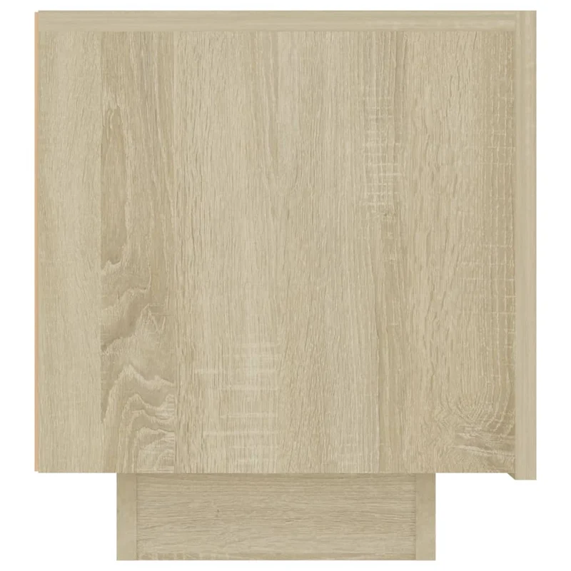 Table de chevet avec compartiments de rangement avec portes 100 x 35 x 40 cm bois d'ingénierie couleur chêne DEC033797