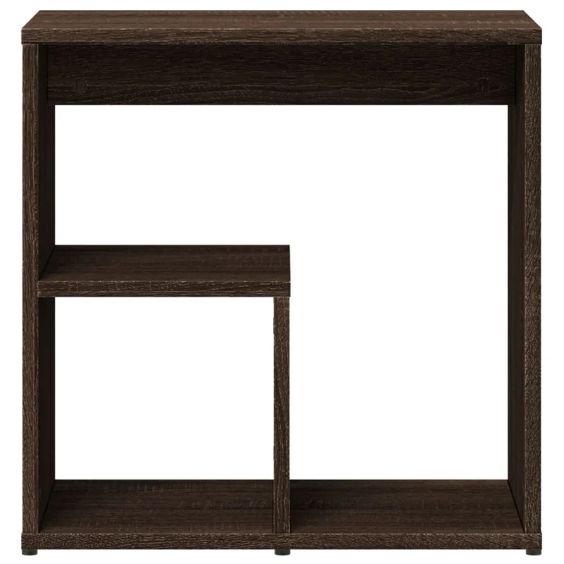 Tables d'appoint bout de canapé support de plantes 50 x 30 x 50 cm en bois ingénierie marron DEC032624