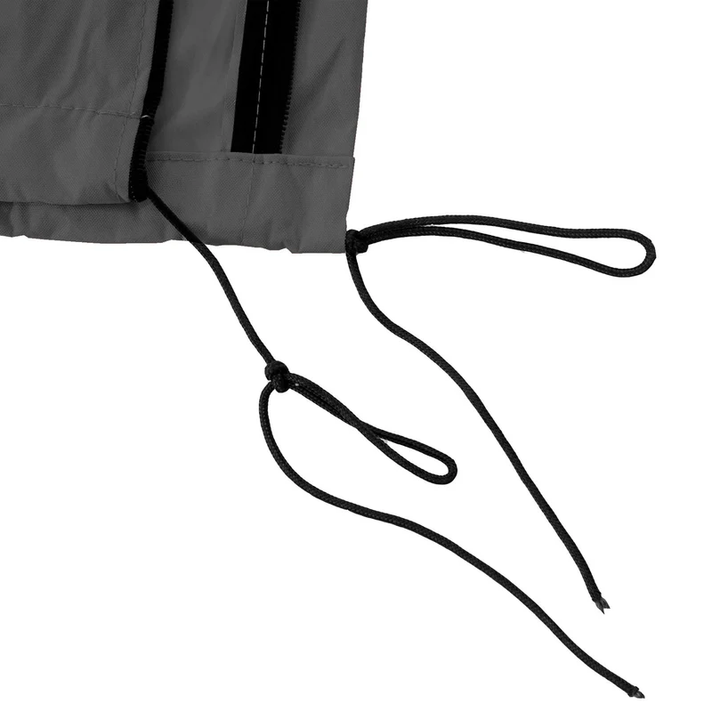Cas de protection Meran pour l'écran de marché jusqu'à 5 m, couvercle couvercle couvercle avec fermeture à glissière ~ anthracite 04_0001646