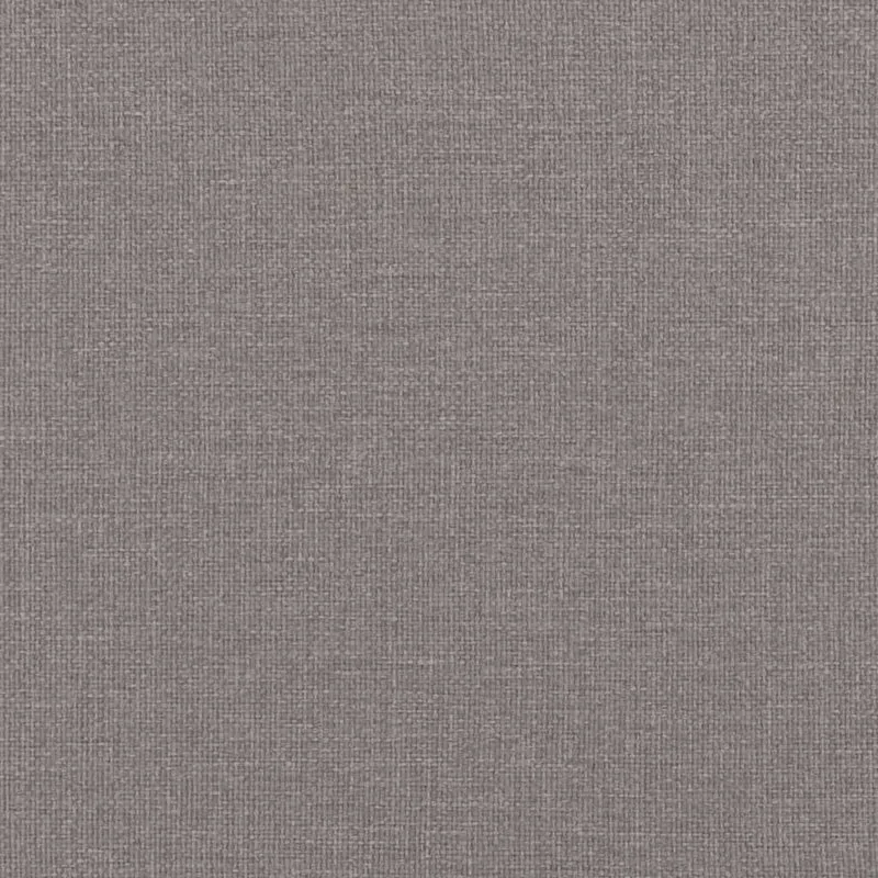 Repose-pieds tabouret bout de lit 60 x 50 x 41 cm en tissu taupe DEC030629