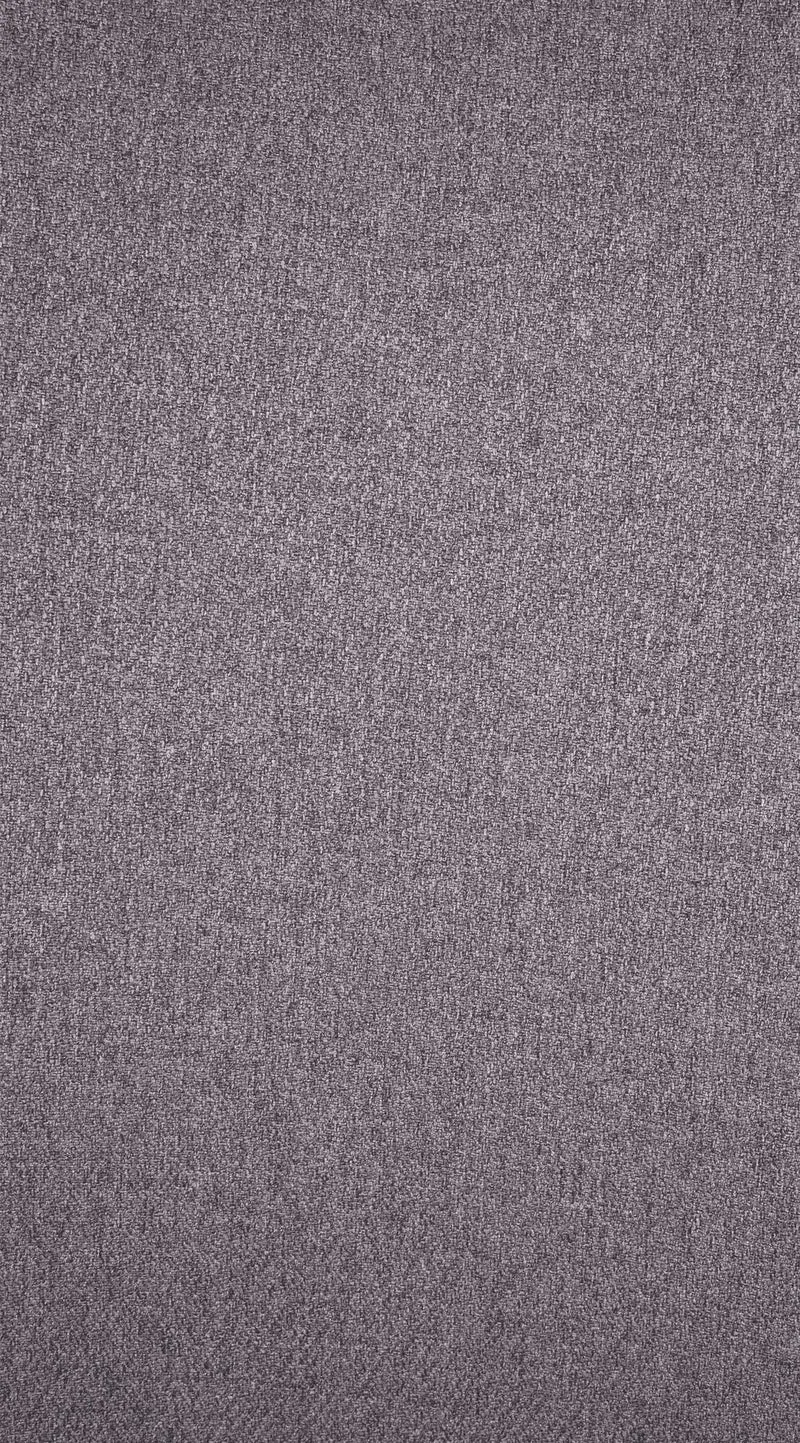Chaise de salle à manger x1 boutons décoratifs en tissu gris et pieds en bois marron foncé 10_0002169