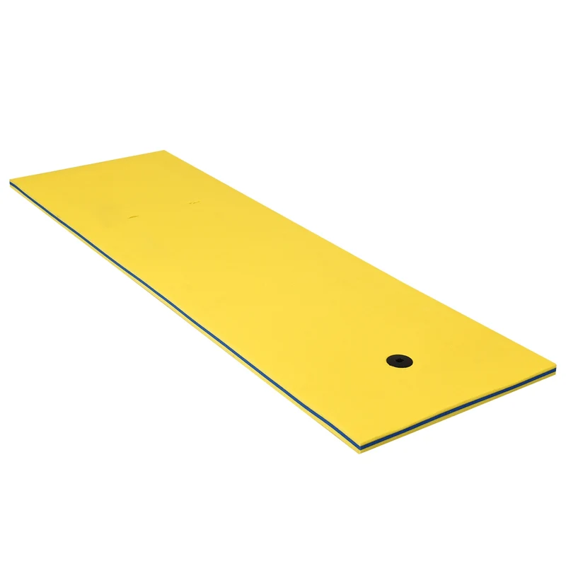 Tapis flottant en mousse xpe 210x66cm 3 couches avec attache élastique de 1,5m capacité portante 60kg 20_0001267