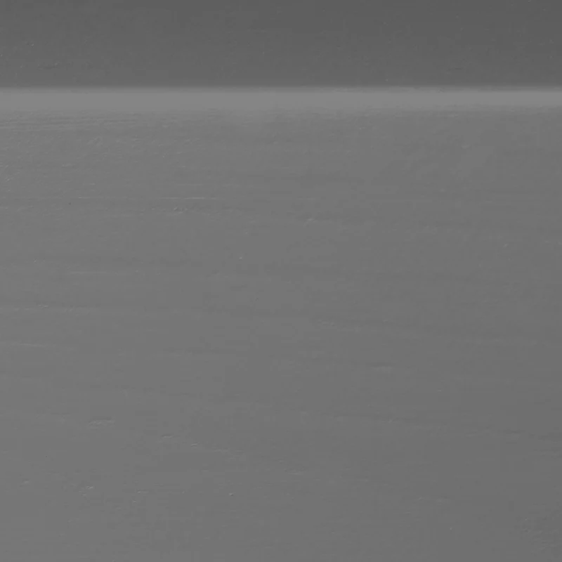 Lit simple 1 personne 90 x 200cm en bois gris avec sommier à lattes LIT06217