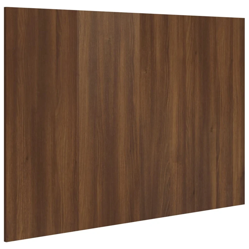 Tête de lit accessoire couchage chambre à coucher meuble 120 x 1,5 x 80 cm MDF marron TDL0203589
