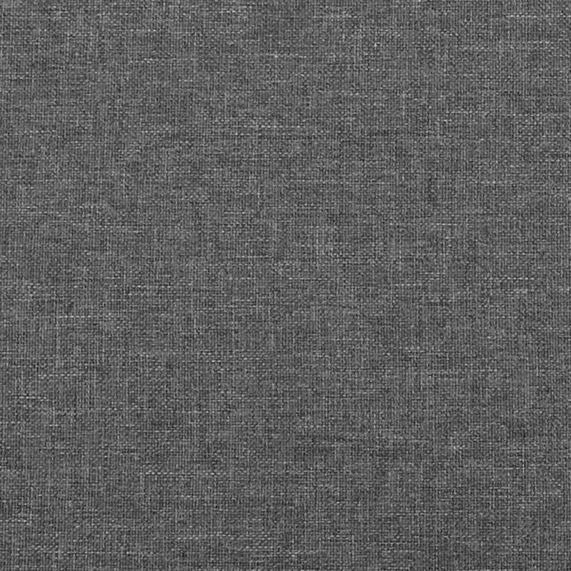 Tête de lit accessoire couchage chambre à coucher meuble capitonné avec rebord latéral 93 x 16 x 78/88 cm tissu gris foncé TDL0204864